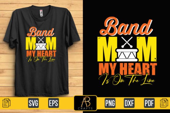 Band Mom Graphics: Print Templates for Content