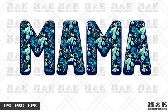 Floral Mama New Mom Pregnancy Reveal Graphics Review