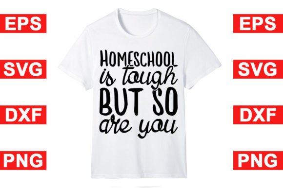 Homeschool Mom Graphics & T-Shirt Designs