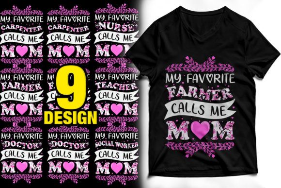 My Favorite Nurse Calls Me Mom: Graphics & T-Shirt Designs Review