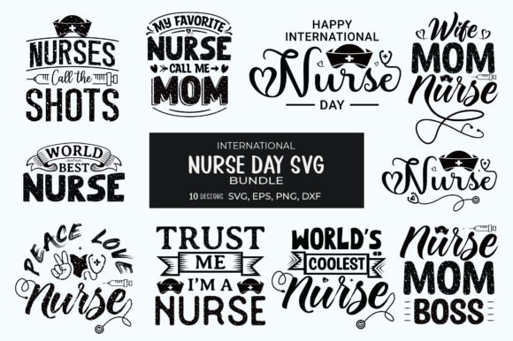 Nurse Day Svg Bundle: Graphics & T-Shirt Designs Review